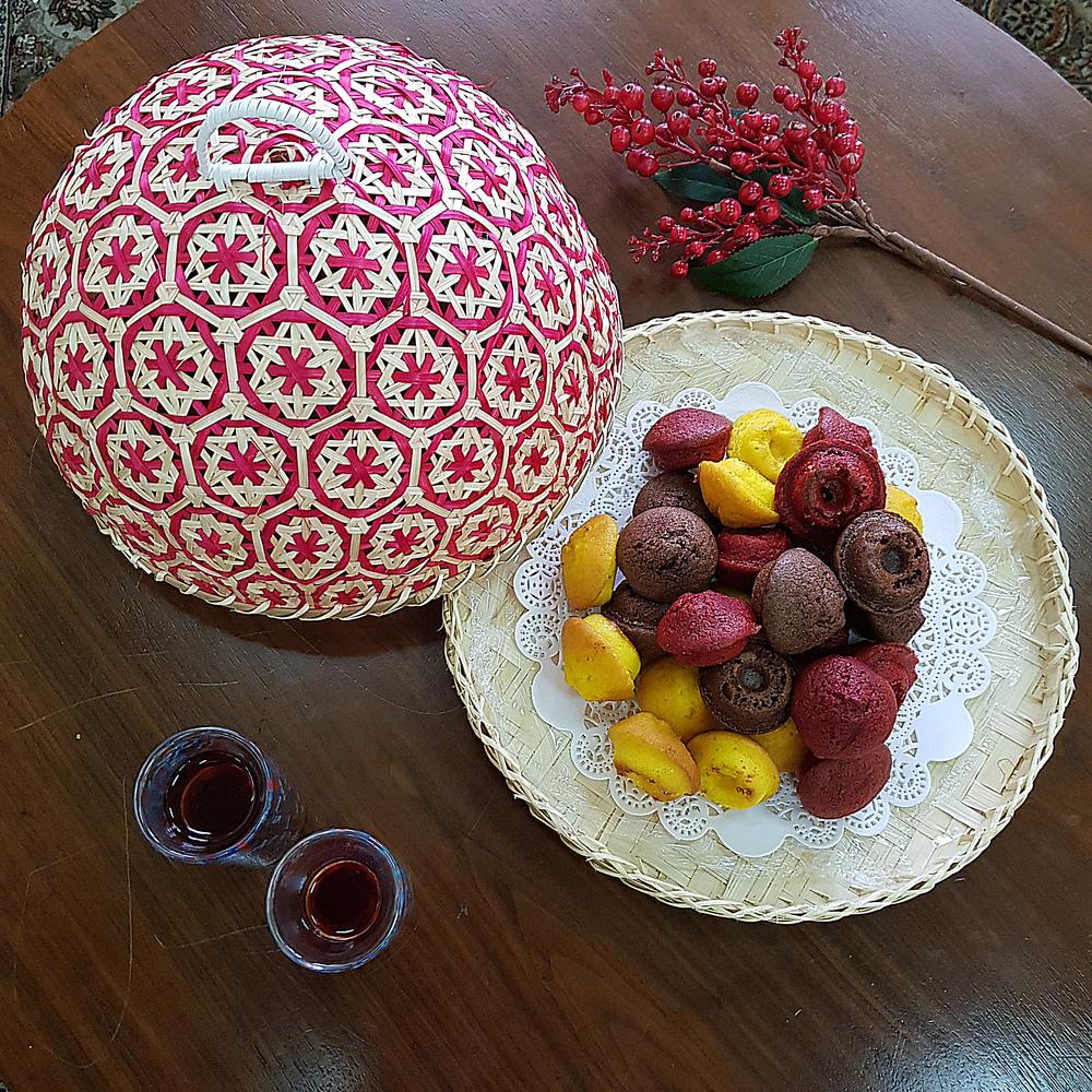 غطاء طعام مع طبق