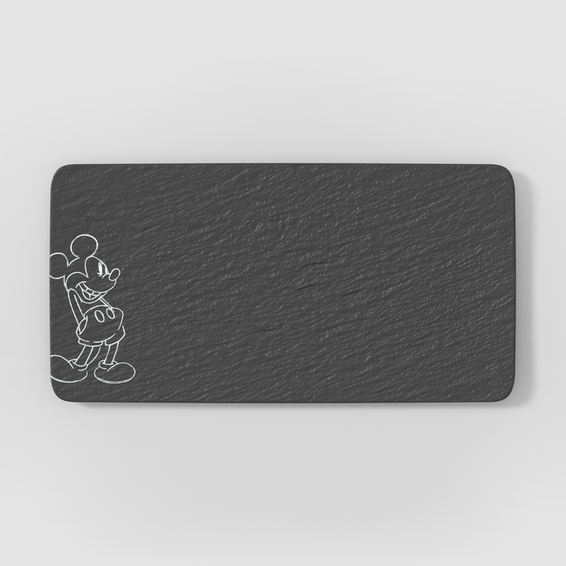 Mickey mouse serving plate