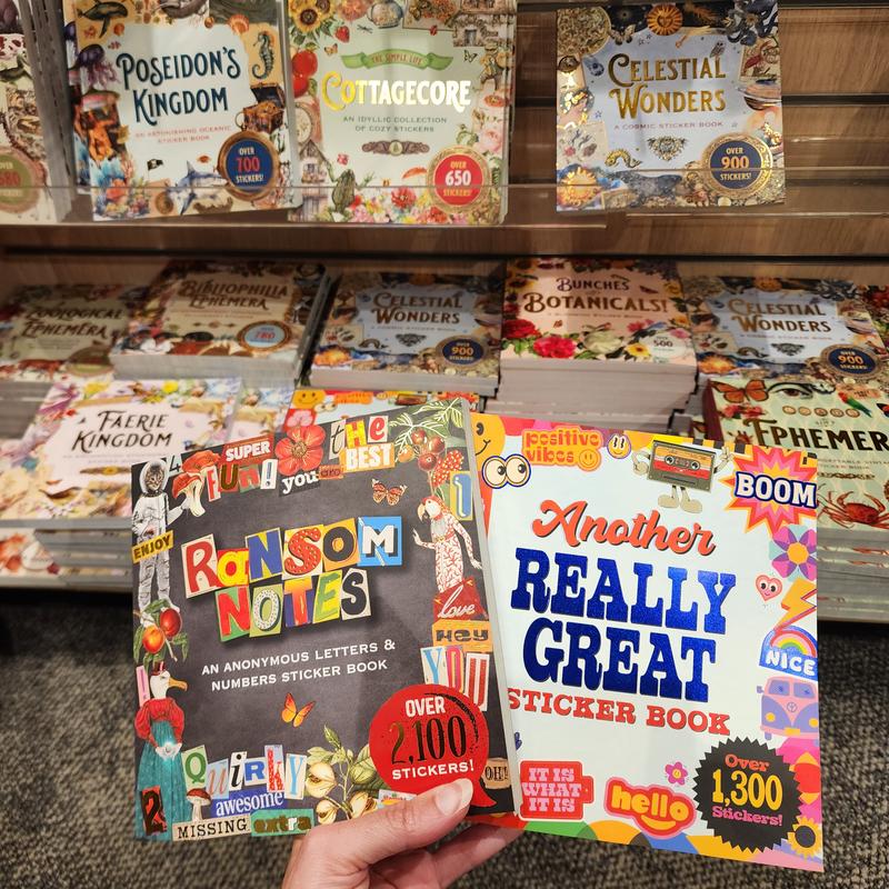 Peter Pauper Sticker books