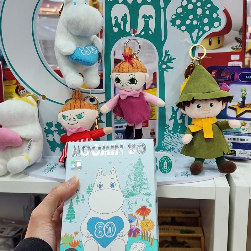 Moomin plush keychain Box