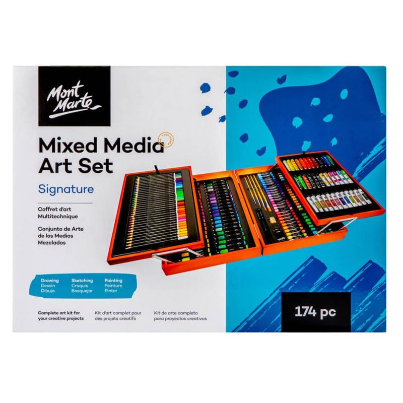 Mixed Media Art Set Signature 174pc