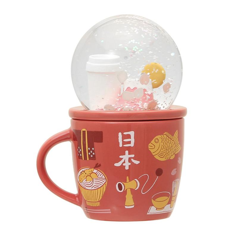 Boxed Collectible Snow Globe & Mug Set