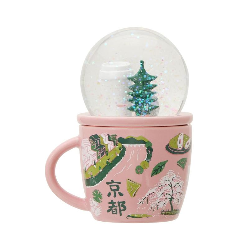 Boxed Collectible Snow Globe & Mug Set