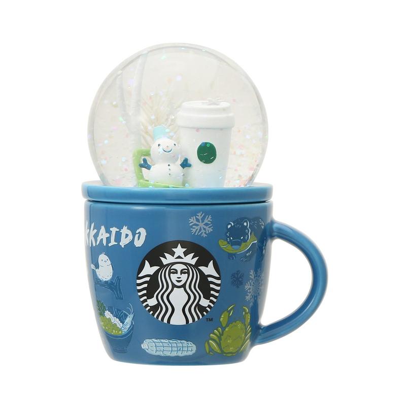 Boxed Collectible Snow Globe & Mug Set