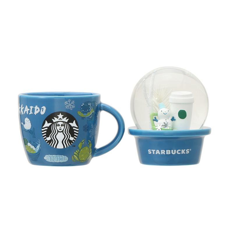 Boxed Collectible Snow Globe & Mug Set