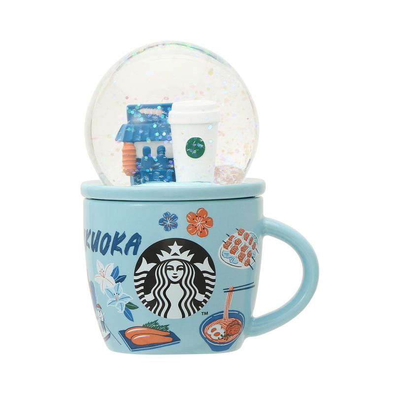 Boxed Collectible Snow Globe & Mug Set