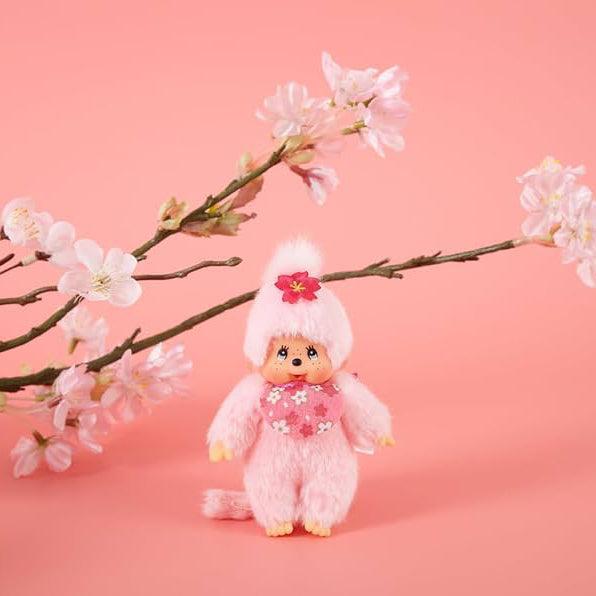 Sakura Monchhichi KeyChain