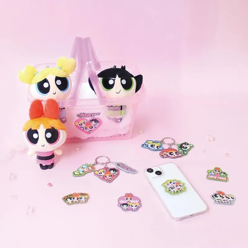 Powerpuff plush medal