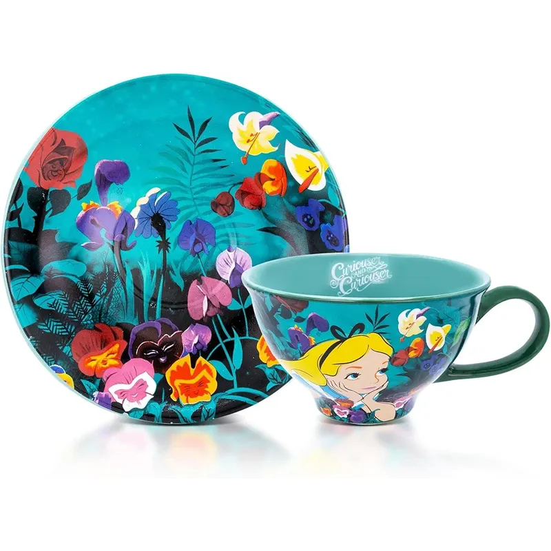 Alice Tea cup with Saucer