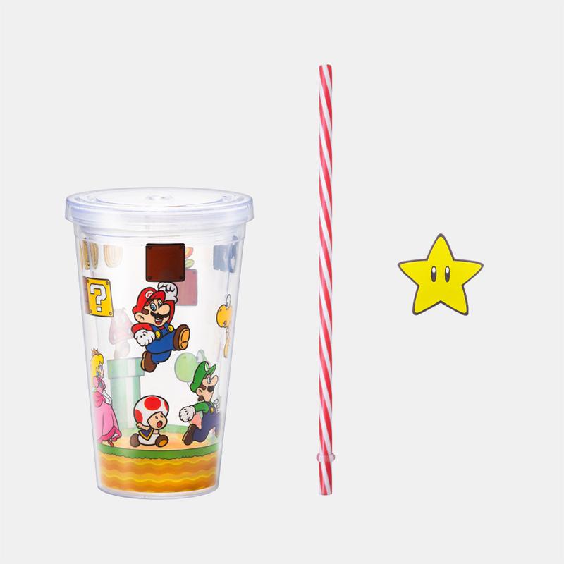 Super Mario Straw Tumbler