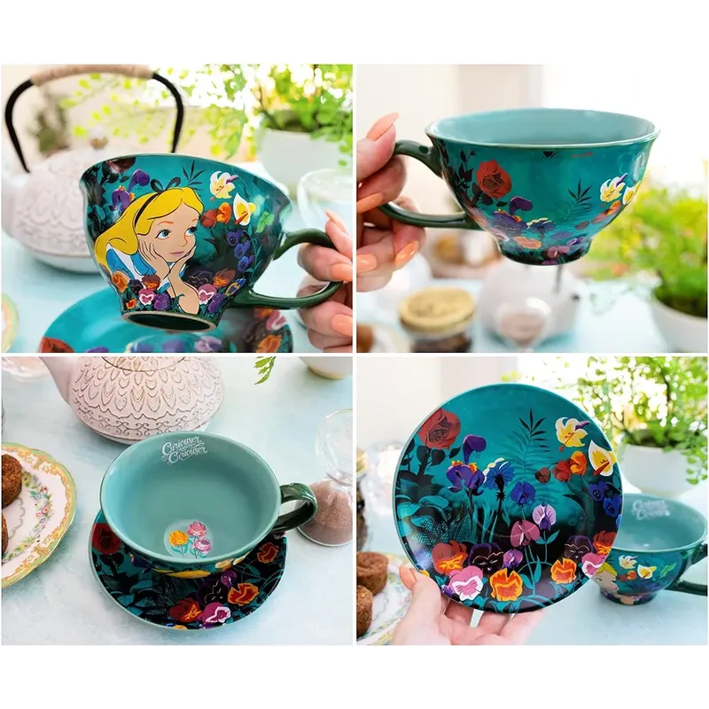 Alice Tea cup with Saucer