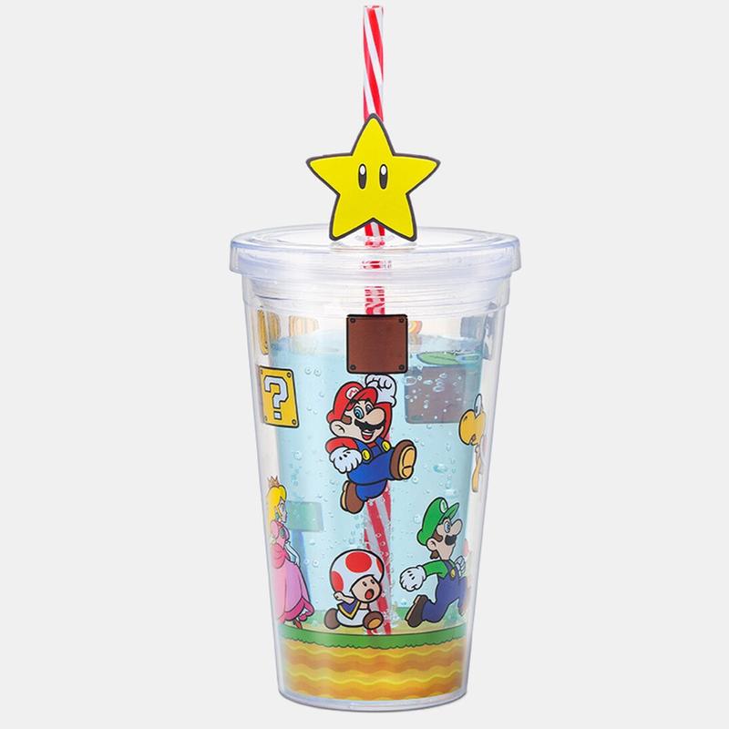 Super Mario Straw Tumbler
