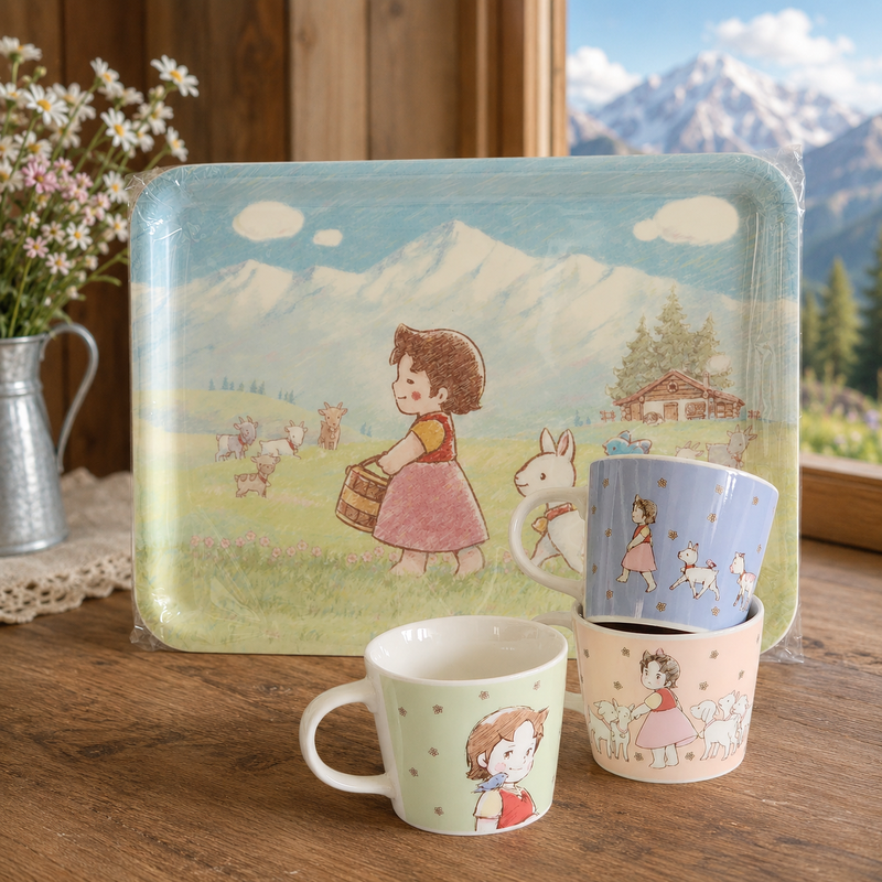 Heidi mugs with coaster