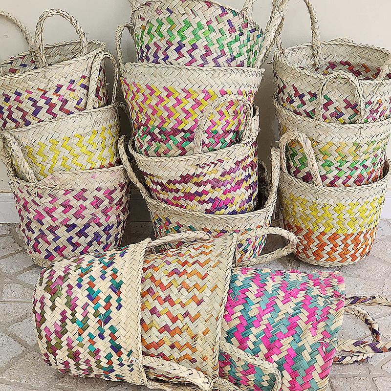 زبيل خوص وسط