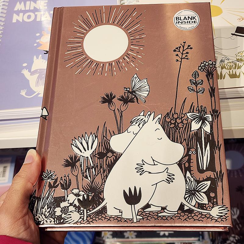 Moomin love notebook