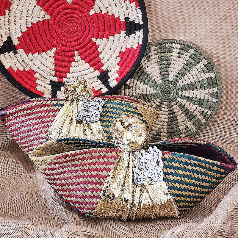 سلال ملفوفه ملونه