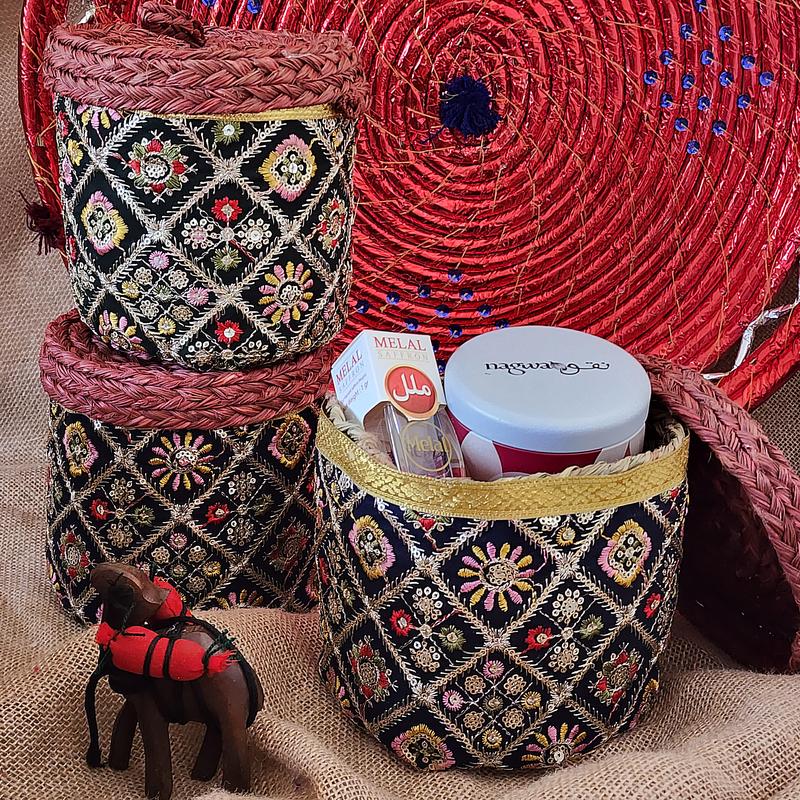 Golden Black baskets