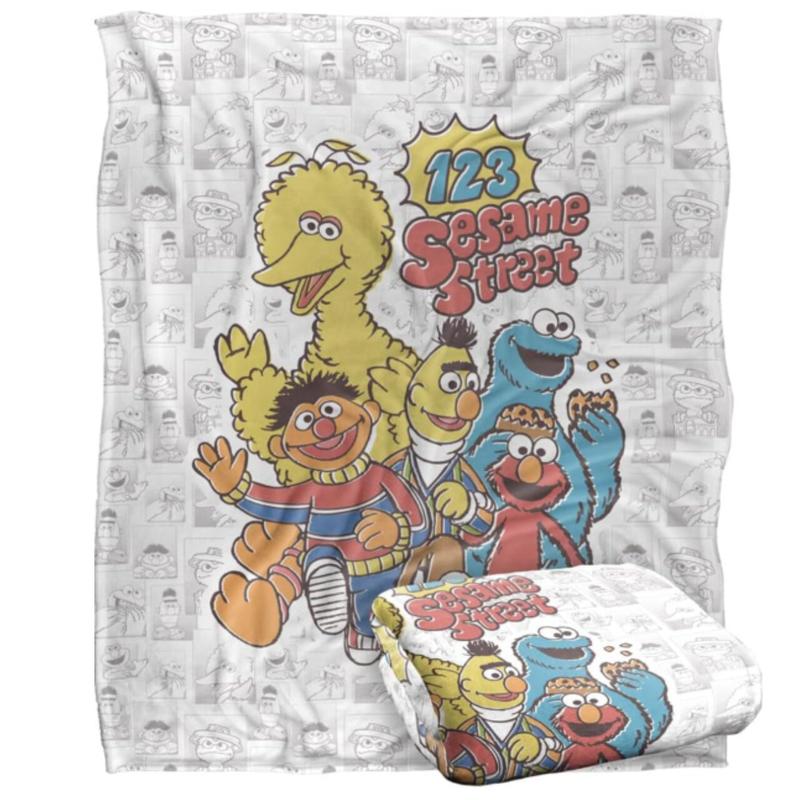 Sesame street blankets