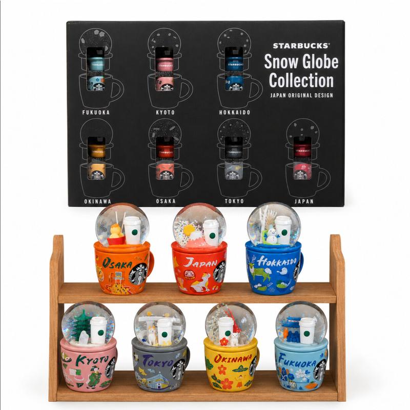 Boxed Collectible Snow Globe & Mug Set