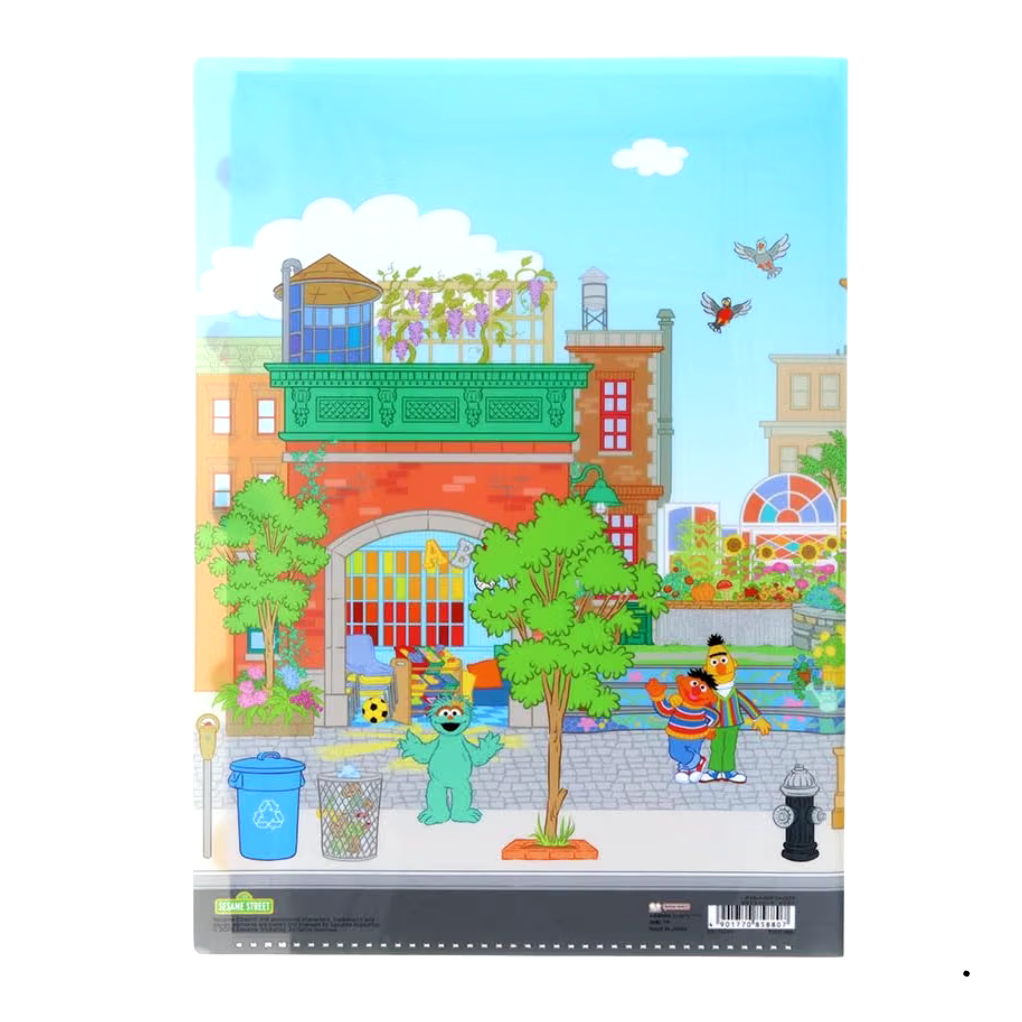 Sesame street clear file