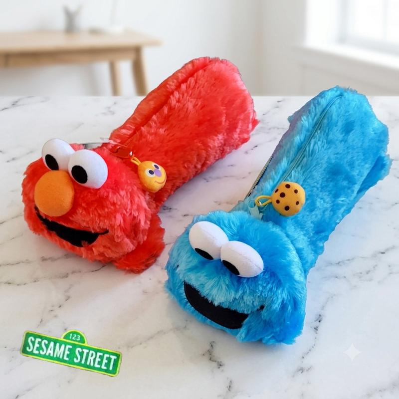 Sesams street plush Pencil case