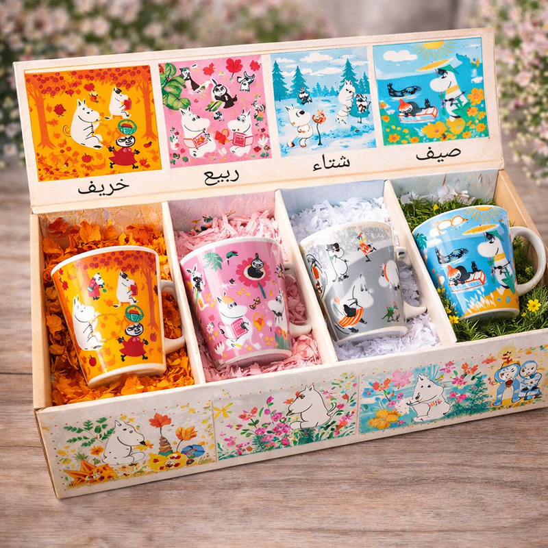 أكواب الفصول الأربعه