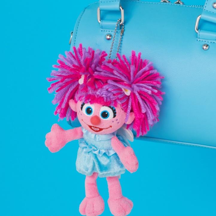 Sesame street plush keychain