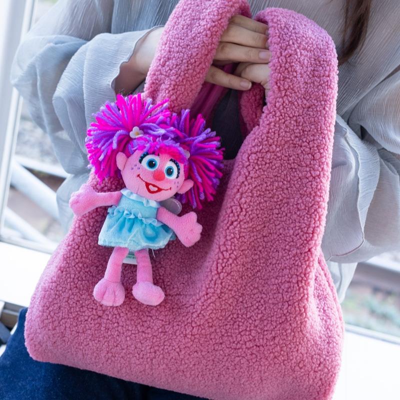 Sesame street plush keychain