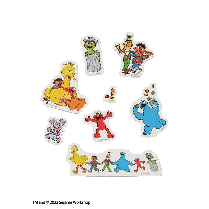 Sesame Street Flake Stickers
