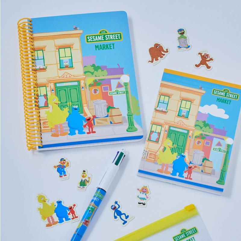 Sesame street B6 Ring Notebooks