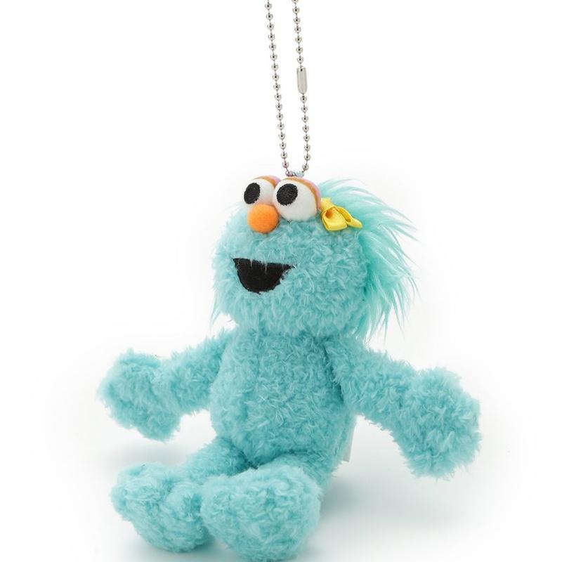 Sesame street plush keychain