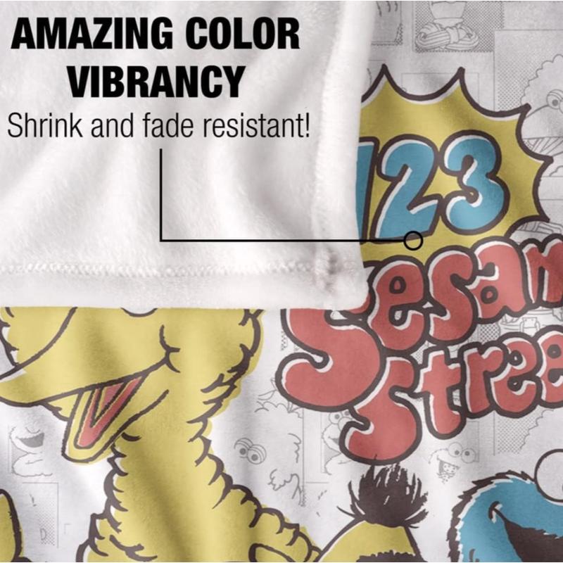 Sesame street blankets
