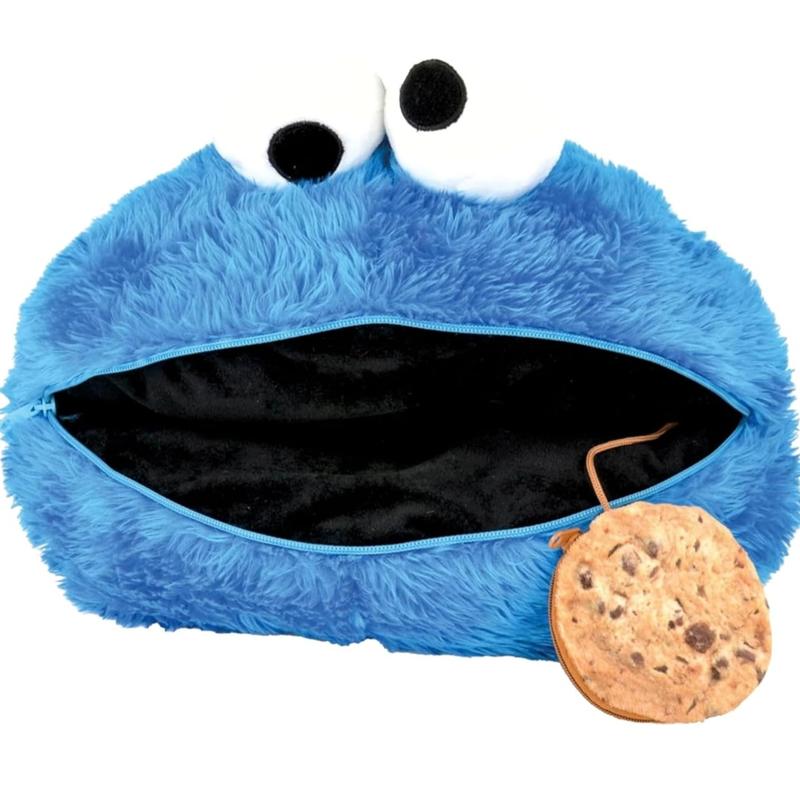 Cookies monster 3D cushion with pouch