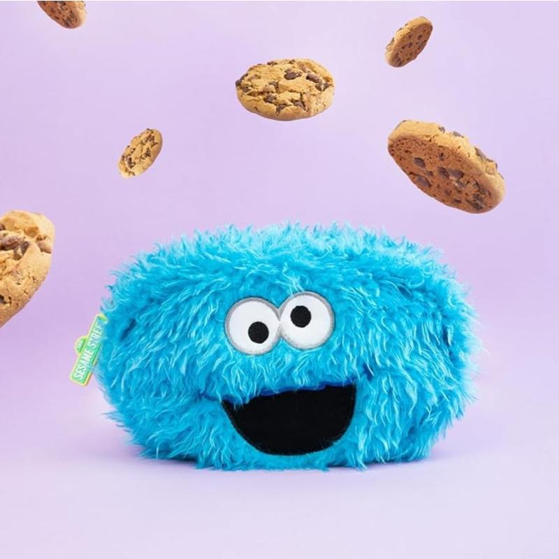 Sesame street plush pencil case