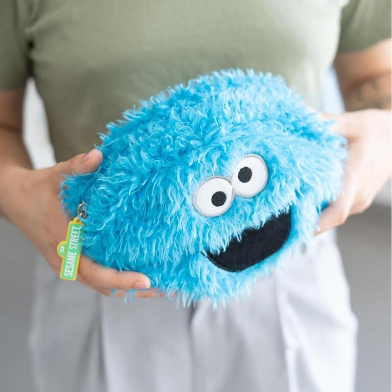 Sesame street plush pencil case