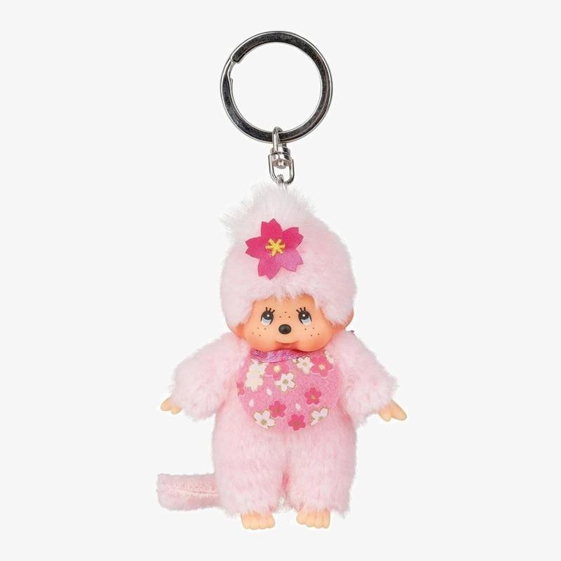 Sakura Monchhichi KeyChain