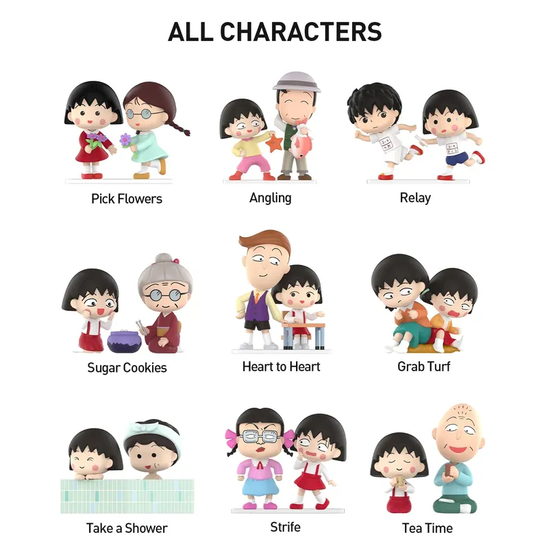 Maruko The Time With You Series Figures