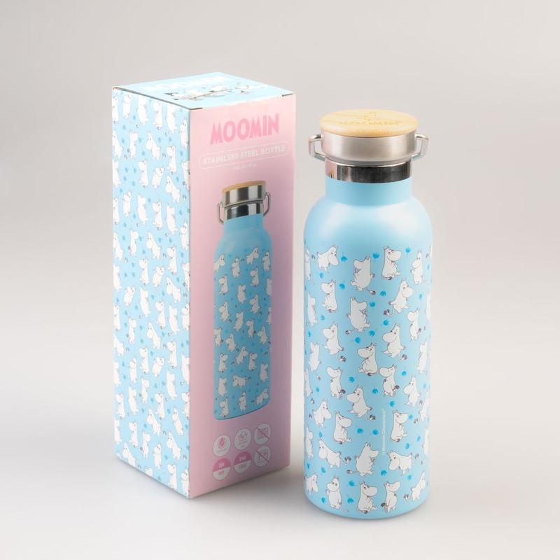 Moomintroll Water Bottle Lightblue