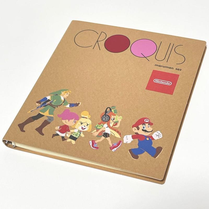 Nintendo croquis book