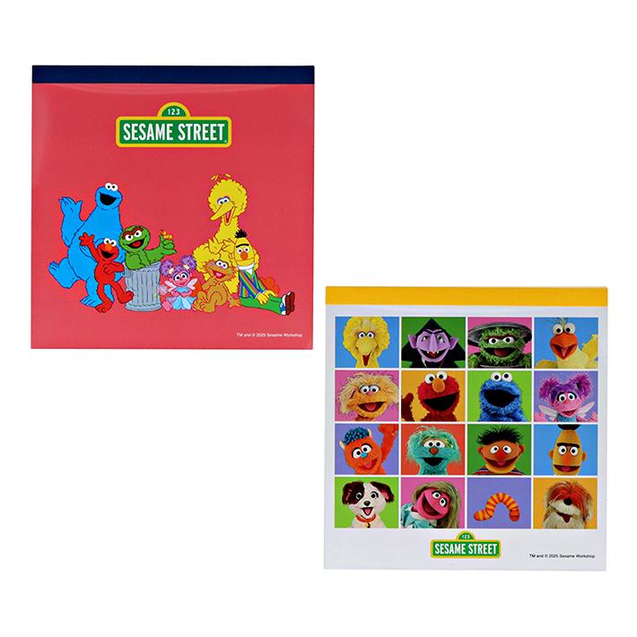 Square Memo Pad, 2 designs